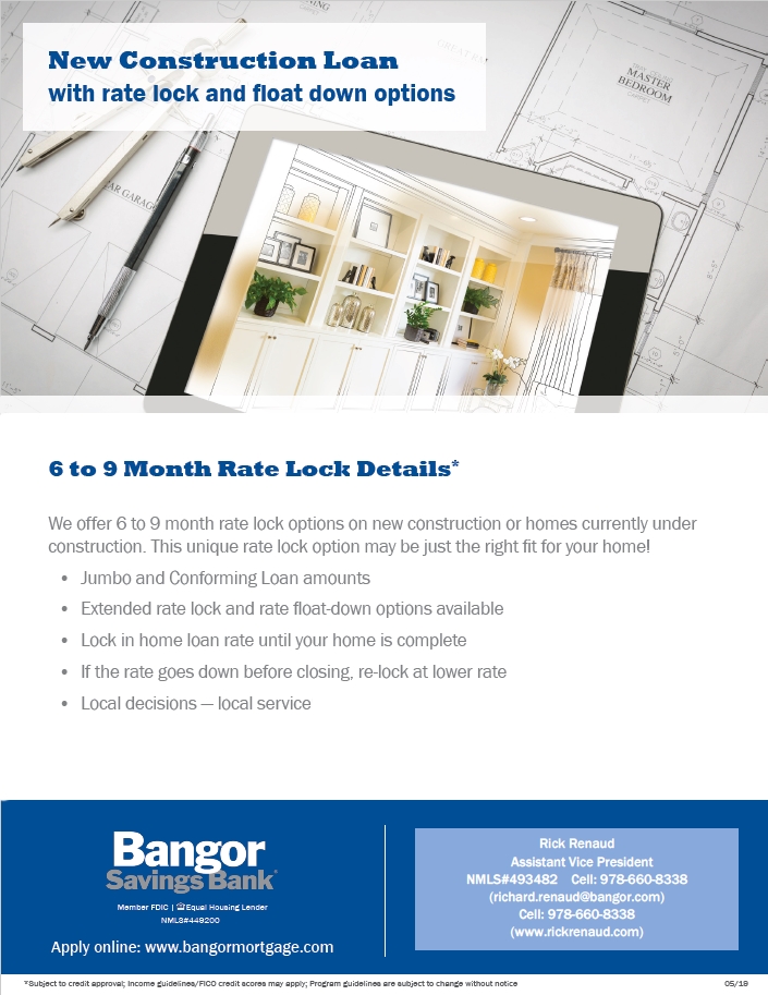 New Construction Loan Harmony Homes Bellingham, MA